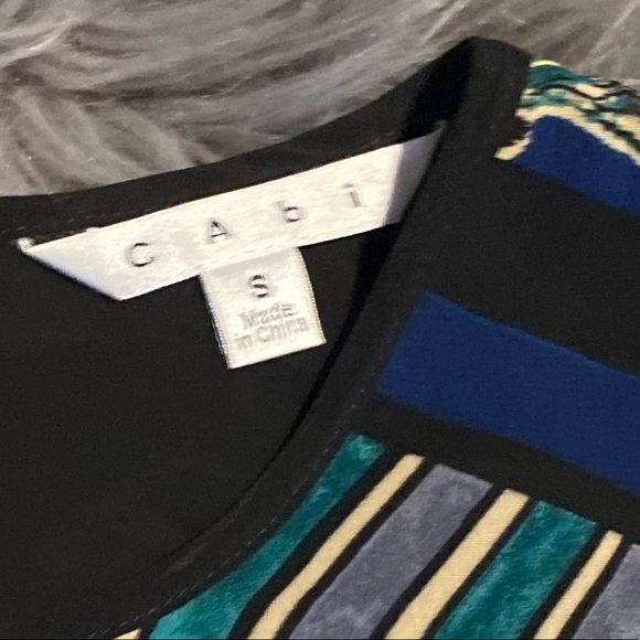 CAbi Tunic Blouse Leopard Size Small - Picture 4 of 4